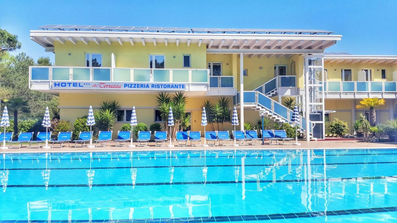 ביביונה Hotel Alla Terrazza מראה חיצוני תמונה